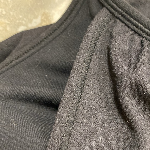 LULULEMON black no linits layered tank top sports bra 8 - Picture 3 of 3
